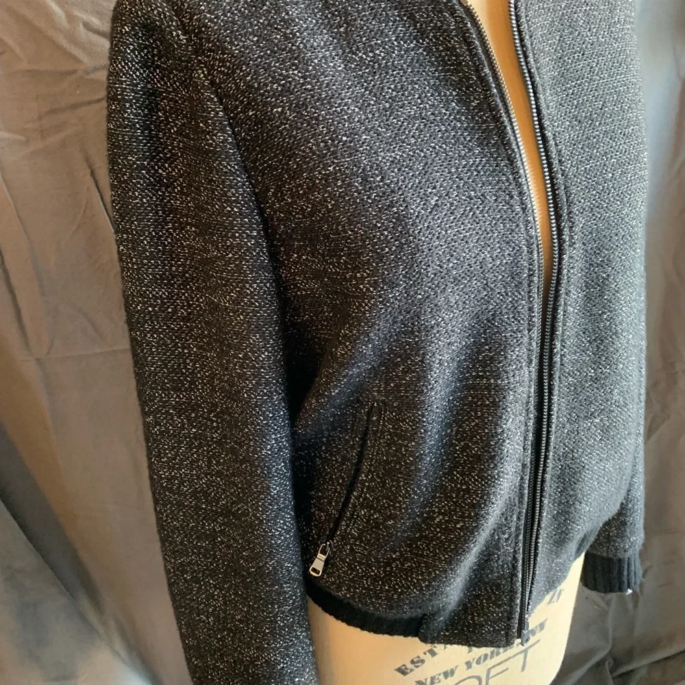 LOFT Knit Bomber Jacket - Picture 2 of 3